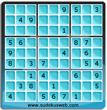 Sudoku von mittelmässiger höhe