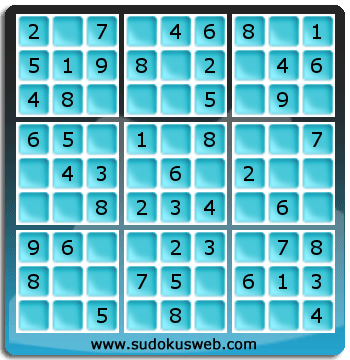 Nivel Muito Facil de Sudoku