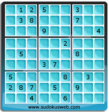 Sudoku von Fachmännischer höhe