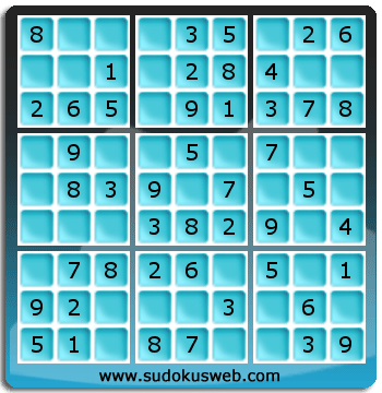 Sudoku de Niveau Très Facile