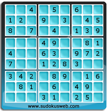 Sudoku de Nivel Muy Fácil