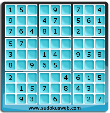 Sudoku von sehr einfacher höhe