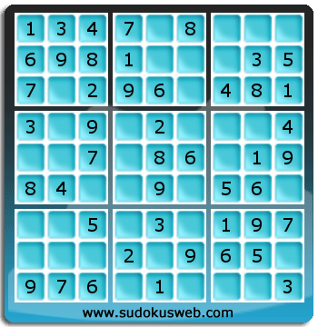 Nivel Muito Facil de Sudoku Nivel Muito Facil de Sudoku