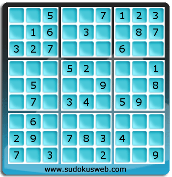 Sudoku von einfacher höhe