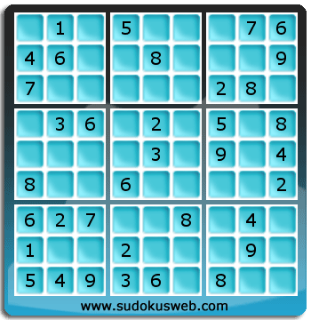 Sudoku von einfacher höhe