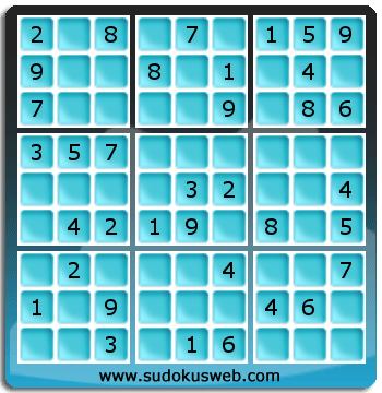 Nivel Facil de Sudoku