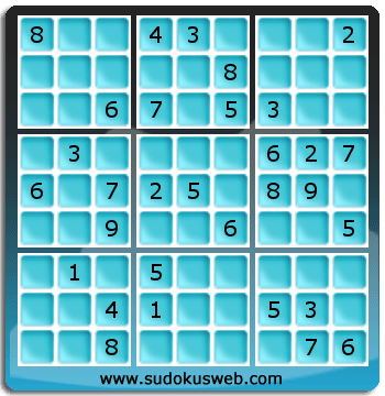 Sudoku von mittelmässiger höhe