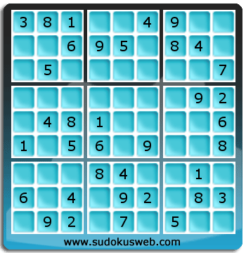 Sudoku von einfacher höhe