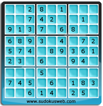 Sudoku de Nivel Muy Fácil