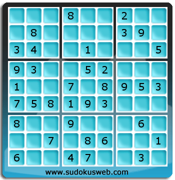 Sudoku von einfacher höhe