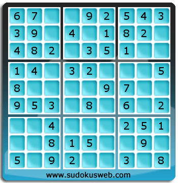 Sudoku von sehr einfacher höhe