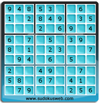 Nivel Muito Facil de Sudoku