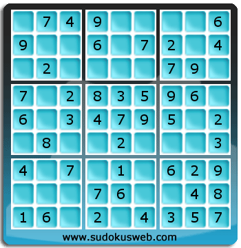 Sudoku von sehr einfacher höhe