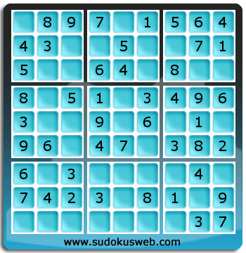 Nivel Muito Facil de Sudoku