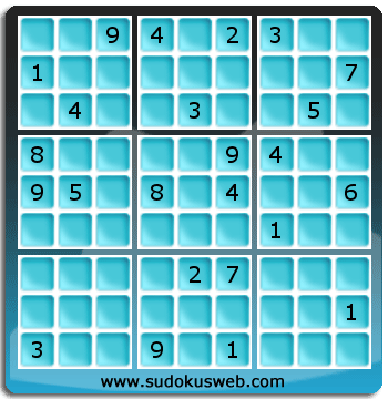 Sudoku von Fachmännischer höhe