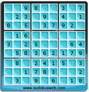 Sudoku de Nivel Muy Fácil