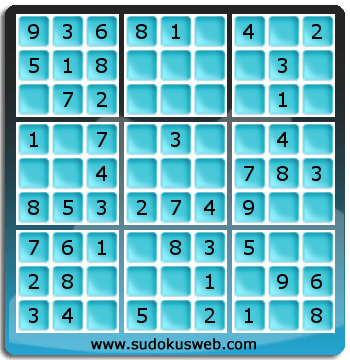 Sudoku von sehr einfacher höhe