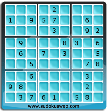 Sudoku von mittelmässiger höhe