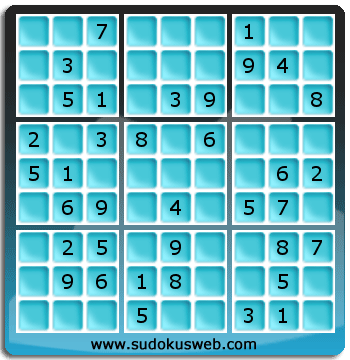 Nivel Facil de Sudoku