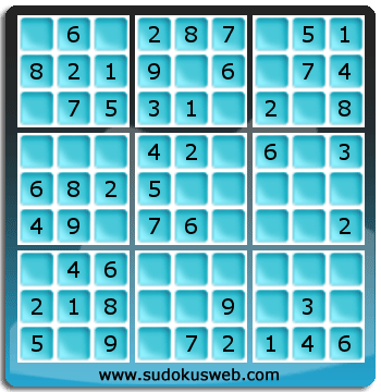 Sudoku de Niveau Très Facile