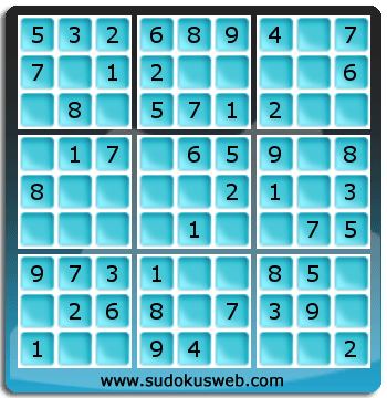 Nivel Muito Facil de Sudoku Nivel Muito Facil de Sudoku