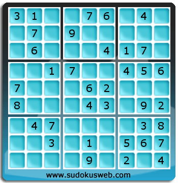 Nivel Facil de Sudoku Nivel Facil de Sudoku