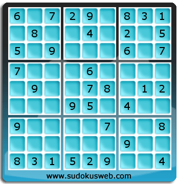 Nivel Facil de Sudoku