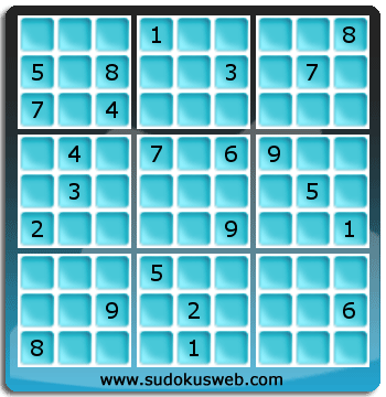 Sudoku von Fachmännischer höhe