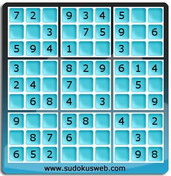 Sudoku de Nivel Muy Fácil