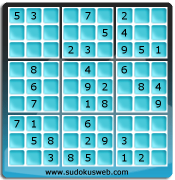 Sudoku von einfacher höhe