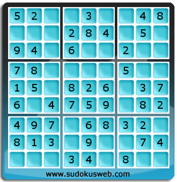 Sudoku von sehr einfacher höhe