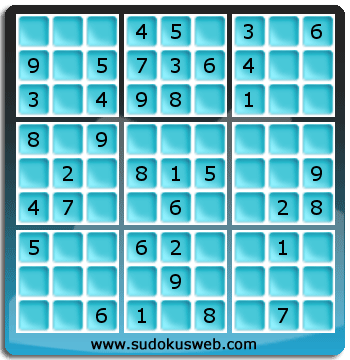 Sudoku von einfacher höhe