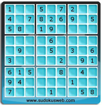 Sudoku von einfacher höhe