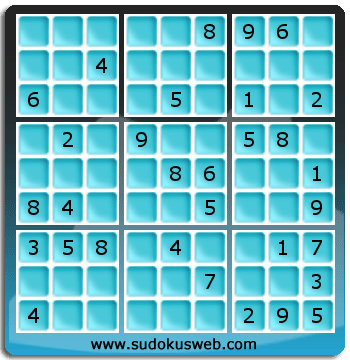 Sudoku von mittelmässiger höhe