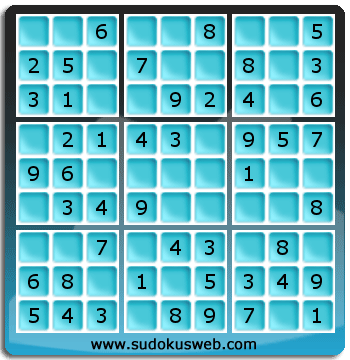 Sudoku de Nivel Muy Fácil