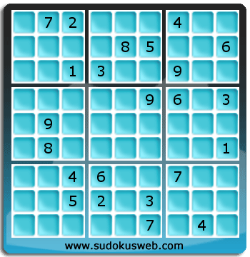 Sudoku von Fachmännischer höhe