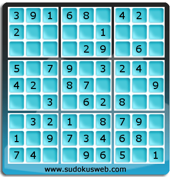 Sudoku de Niveau Très Facile Sudoku de Niveau Très Facile