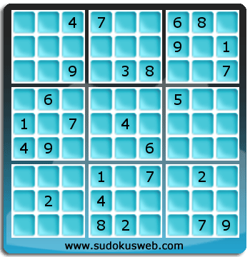 Sudoku von schwieriger höhe