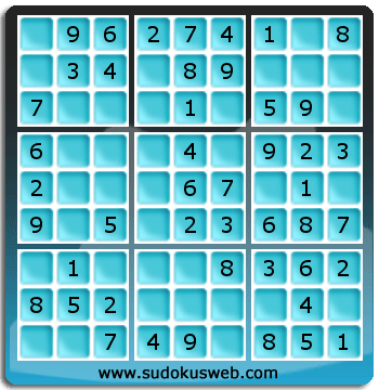 Sudoku von sehr einfacher höhe