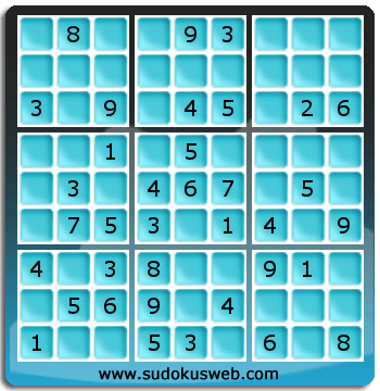 Sudoku von einfacher höhe