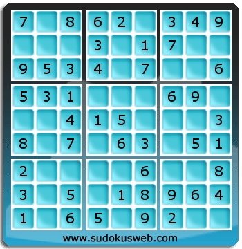 Nivel Muito Facil de Sudoku