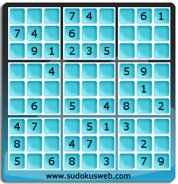 Nivel Facil de Sudoku