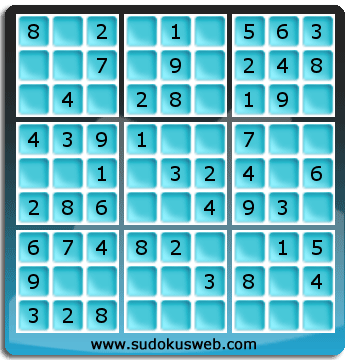 Sudoku de Nivel Muy Fácil