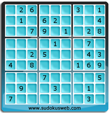 Sudoku von mittelmässiger höhe