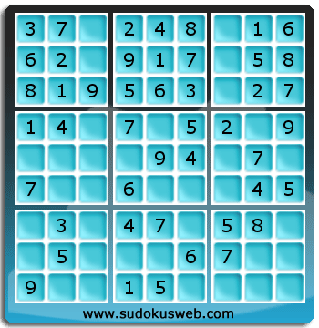 Nivel Muito Facil de Sudoku