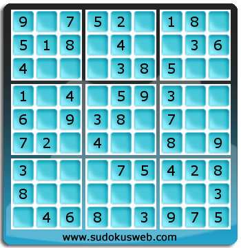 Sudoku de Niveau Très Facile