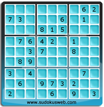 Sudoku von mittelmässiger höhe