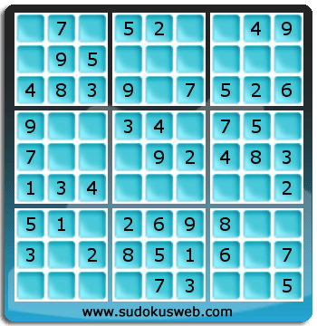 Sudoku von sehr einfacher höhe