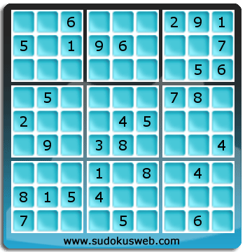 Sudoku von mittelmässiger höhe