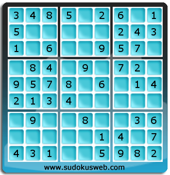 Sudoku de Nivel Muy Fácil